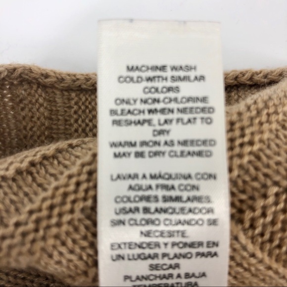 WHBM Tan Knit Sweater Shell Vest - Picture 10 of 10